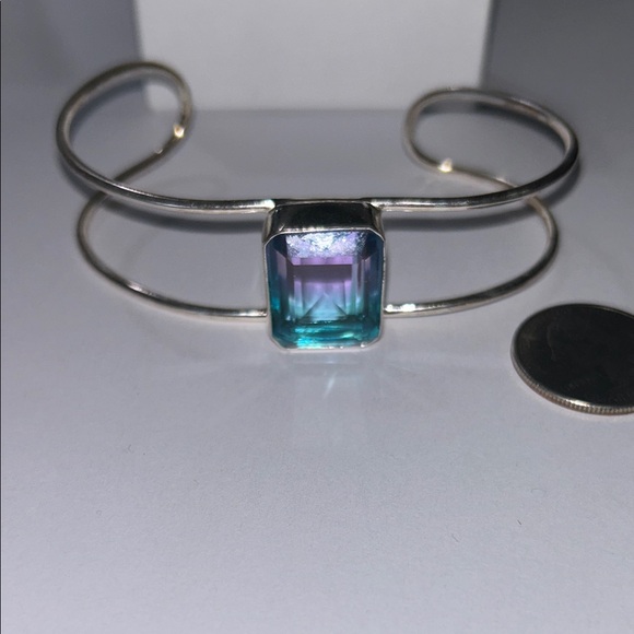 Jewelry - 925 Silver Bracelet with Multicolor Gemstone